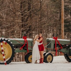 White Lace Dress with Pearl Buttons and Open Back